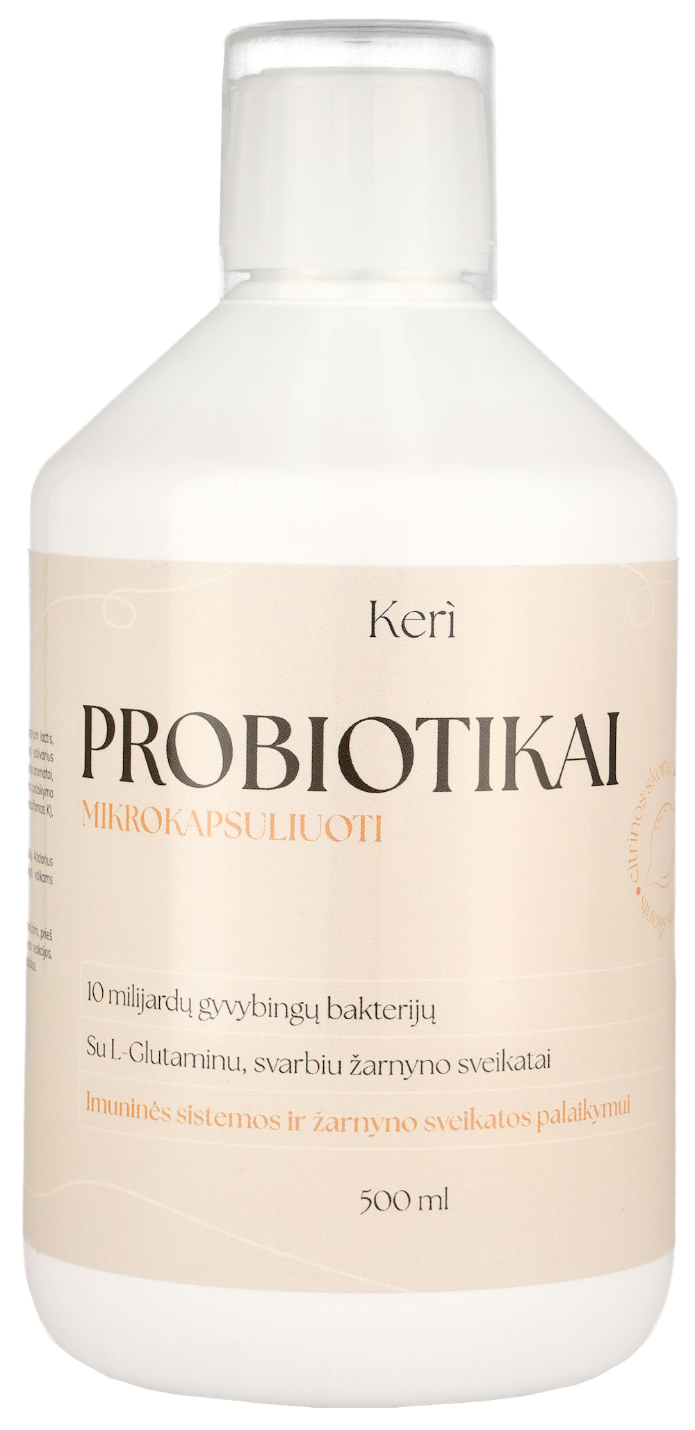Mikrokapsuliuoti probiotikai 10 mlrd CFU