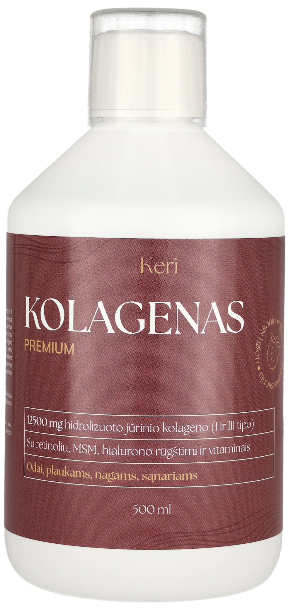 Hidrolizuotas jūrinis kolagenas 12 500 mg