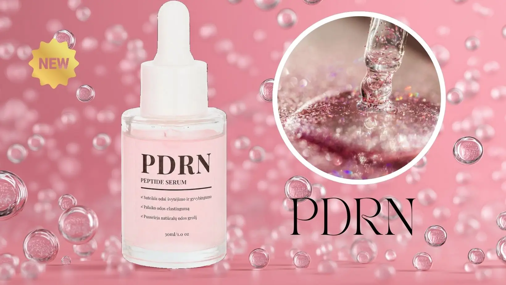 KERI PDRN peptidų serumas