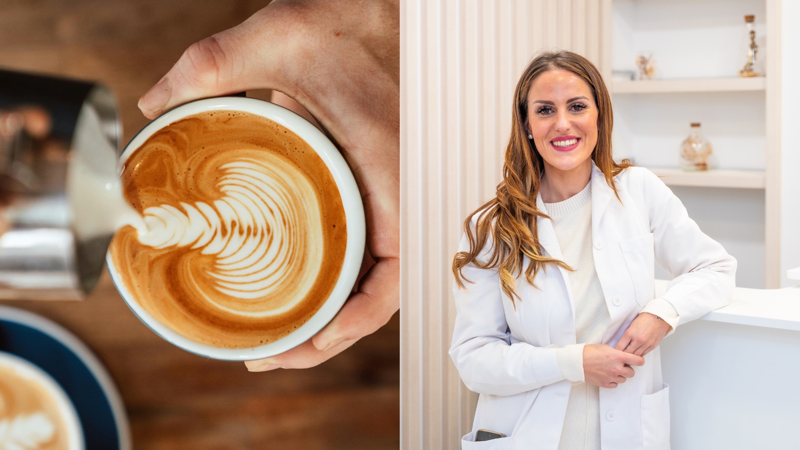 Koliažas: moteris negali užmigti lovoje ir specialistė komentuoja miego problemų priežastis